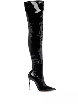 Casadei сапоги Superblade 110, черный