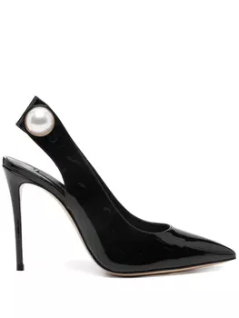 Casadei туфли Julia Big Pink 110, черный
