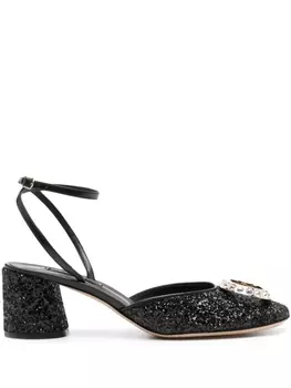 Casadei туфли Ring Cleo 50, черный