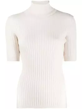 Cashmere In Love топ с высоким воротником, нейтральный цвет