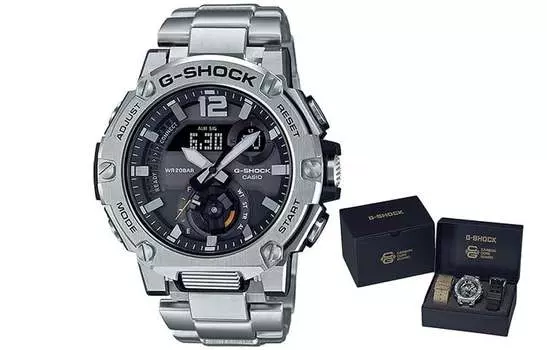 Casio G-Shock GSTB300E-5A, Серебро