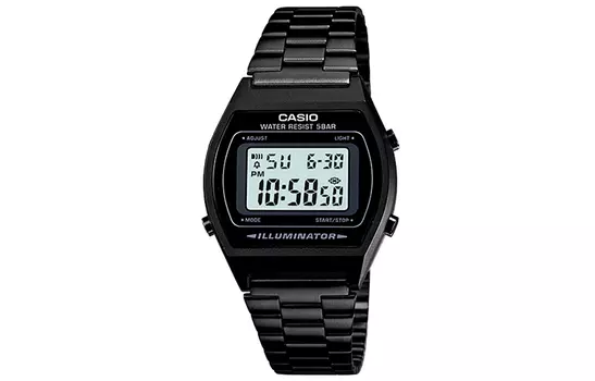 CASIO Мужские черные часы B640WB-1A