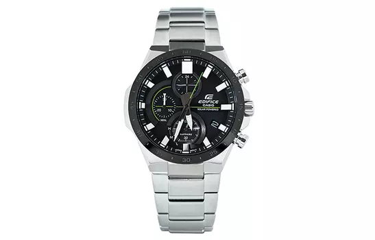 CASIO Мужские черные часы EDIFICE