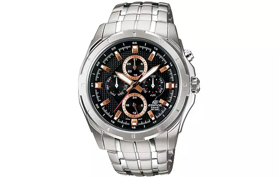 CASIO Мужские черные часы EDIFICE EF-328D-1A5V