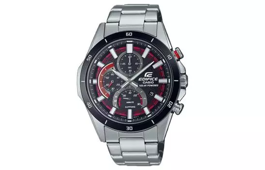 CASIO Мужские черные часы EDIFICE EFS-S610DB-1AV