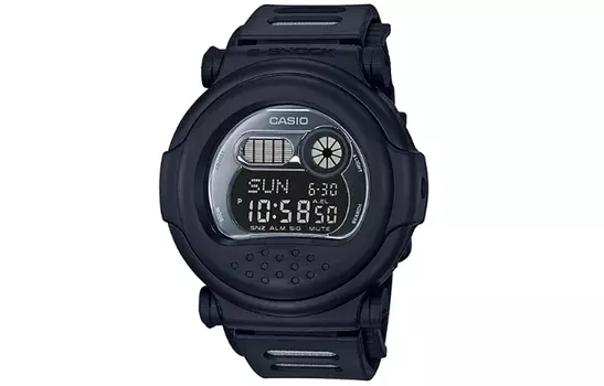 CASIO Мужские черные часы G-001BB-1D