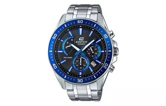 CASIO Мужские синие часы EDIFICE