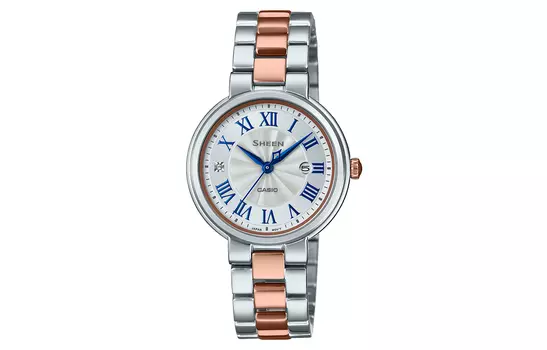 CASIO Женские белые часы SHEEN