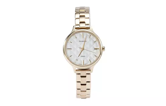 CASIO Женские белые часы SHEEN
