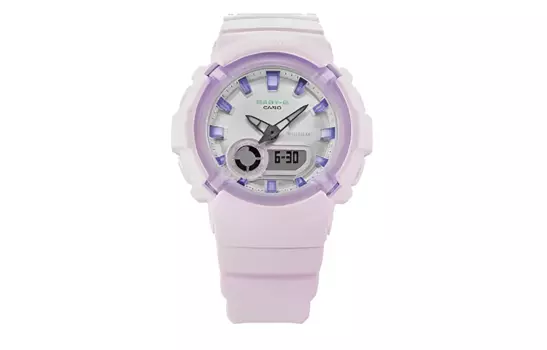 CASIO Женские часы BABY-G 43,4 мм, белые, BGA-280SW-6A