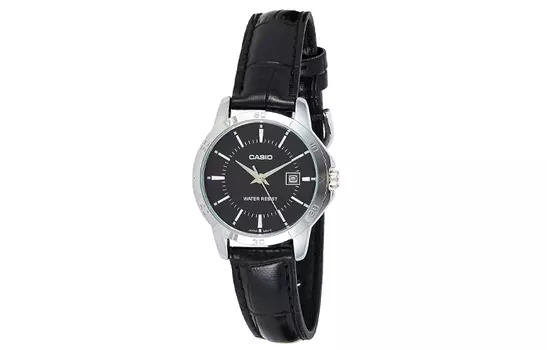 CASIO Женские часы Standard Series Black Watch LTP-V004L-1A
