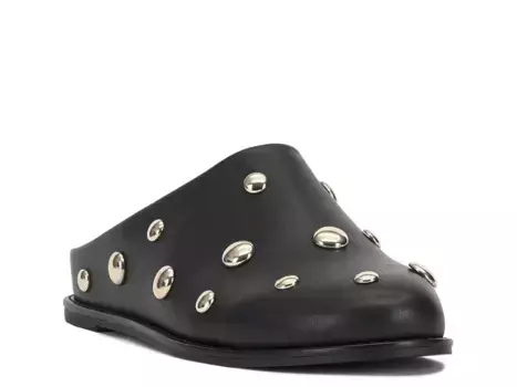 Cassius Мюли Vince Camuto, Black Leather