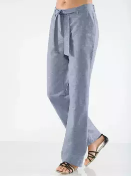 Casual Looks Брюки-палаццо, синий