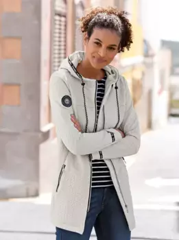 Casual Looks Куртка-рубашка "Куртка из джерси", серый
