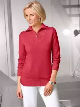 Casual Looks Тройер "Свитер", красный