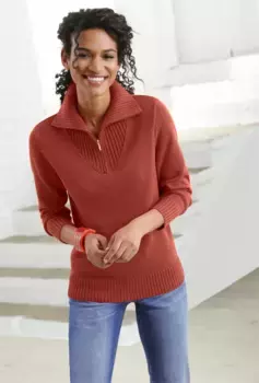 Casual Looks Тройер "Свитер", красный