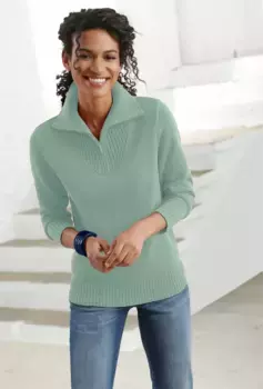 Casual Looks Тройер "Свитер", мятный