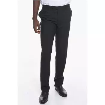 CC COLLECTION Брюки-чиносы REFINED из натуральной шерсти Corneliani, Blue