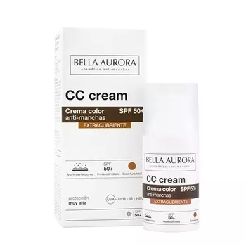 CC Крем Extracoverage SPF 50+, Bella Aurora
