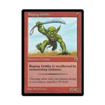 CCG Бешеный гоблин - Вер. 2 (С), MTG - Portal