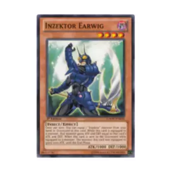 CCG Инзектор Уховертка (Обычный), Yu-Gi-Oh - Galactic Overlord - Singles