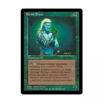 CCG Эльфийский разведчик - Вер. 2 (С3), MTG - Fallen Empires