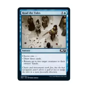 CCG Прочитать приливы (С), MTG - Core Set 2021