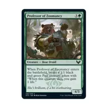 CCG Профессор зоомантии (C) (фольга), MTG - Strixhaven - School of Mages