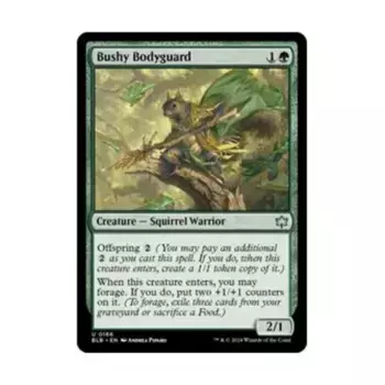 CCG Пушистый телохранитель (U), MTG - Bloomburrow