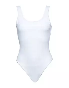 Цельный купальник Balmain, белый