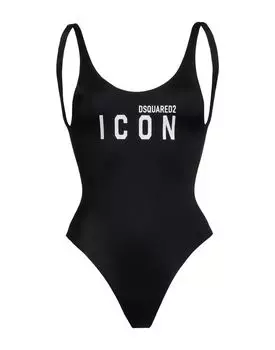 Цельный купальник Dsquared2, черный