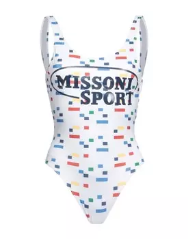 Цельный купальник Missoni, белый