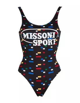 Цельный купальник Missoni, черный