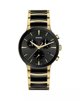 Centrix Chronograph, 41 мм RADO, черный