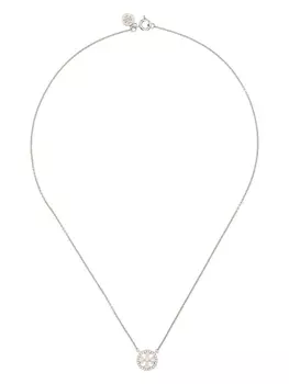 Цепочка Miller Double T с кристаллами Tory Burch, серебряный
