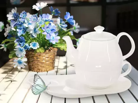 Чайный сервиз Tea & home e.U., белый