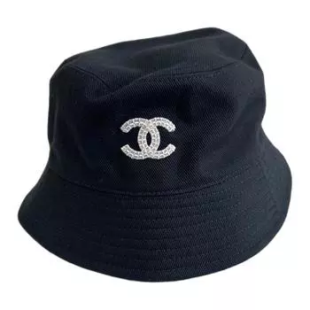 CHANEL Панама женская черная