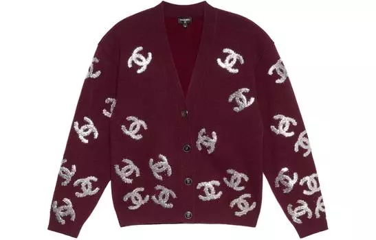CHANEL SS22 Джемпер женский красный