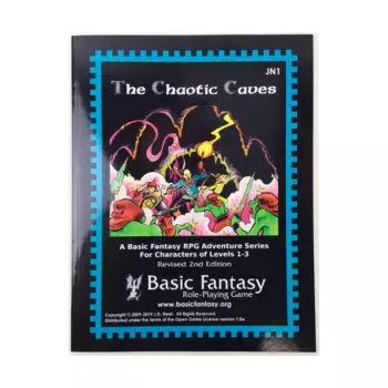 Chaotic Caves (2nd Edition), Basic Fantasy (d20), мягкая обложка