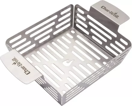 Char-Broil 5325959R06 Сковорода Grill Plus, серебристая, Silver