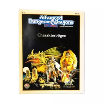 Charakterbogen (Character Record Sheets, German Edition), Advanced Dungeons & Dragons (2nd Edition) - Foreign Language Editions, мягкая обложка