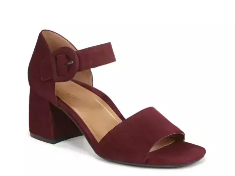 Chardonnay Сандалии Vionic, Cherry Red Suede