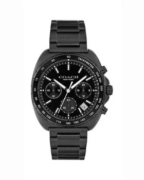 Charter Chronograph, 39 мм COACH, черный