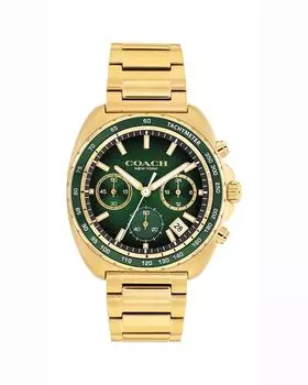 Charter Chronograph, 39 мм COACH, зеленый