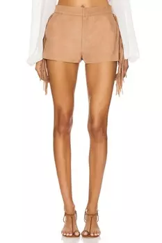 Chase искусственная замшевая короткая юбка Lovers And Friends, camel