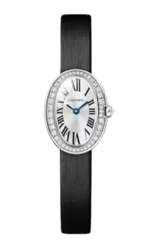 Часы baignoire de modello mini Cartier