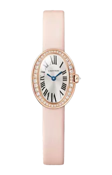 Часы baignoire de modello mini Cartier