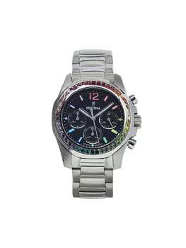 Часы Boyfriend Chronograph Festina, серебро