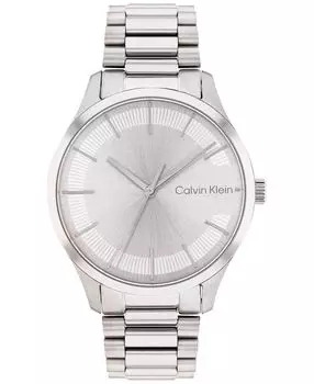 Часы-браслет из нержавеющей стали 35 мм Calvin Klein, серебро