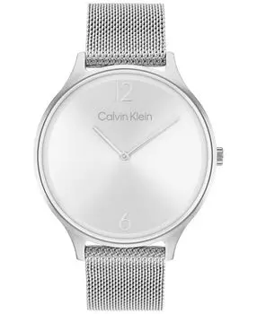 Часы-браслет из нержавеющей стали 38 мм Calvin Klein, серебро